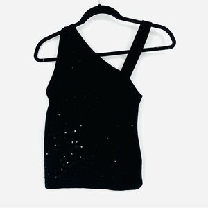 Express Vintage Medium Black Sweater Tank